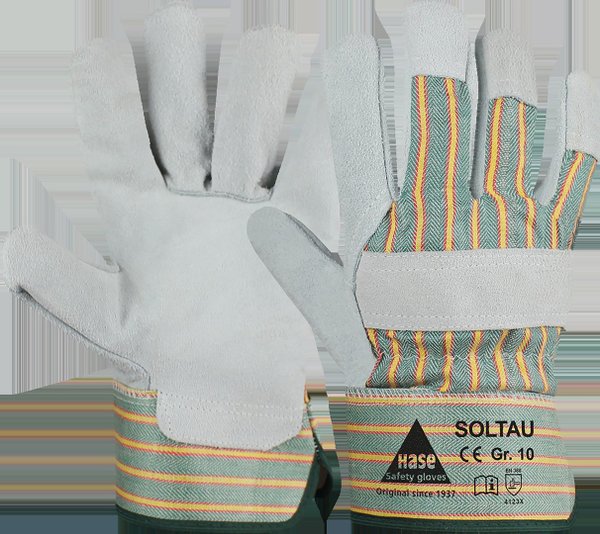 Soltau Rindspaltleder Handschuhe (36 Paar)