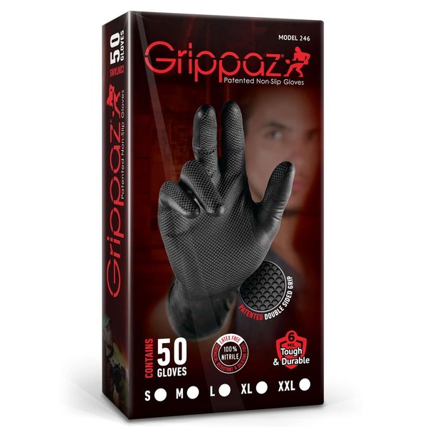 GRIPPAZ™ 246 Black (2Packungen á 50Stück)